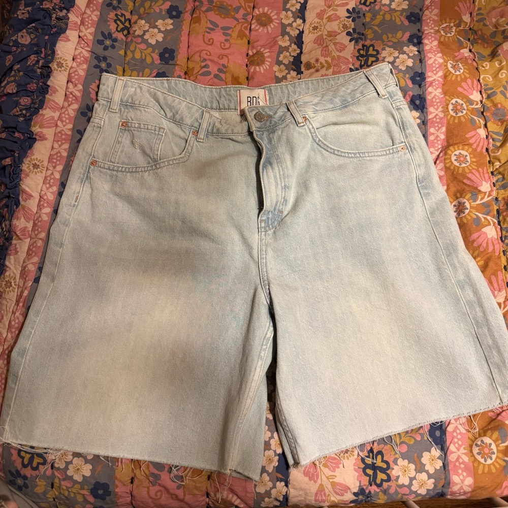 BDG Light Blue Jean Shorts